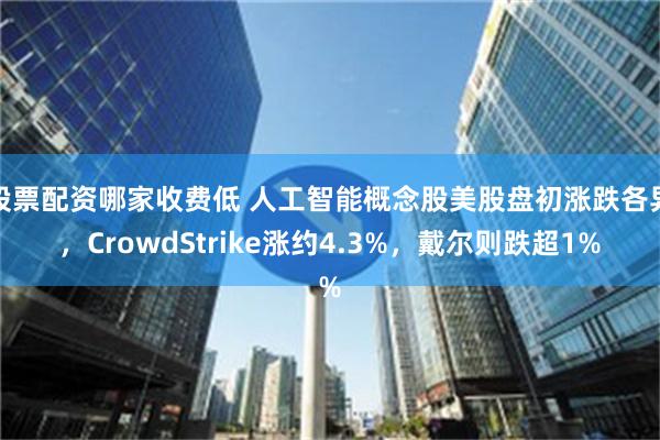 股票配资哪家收费低 人工智能概念股美股盘初涨跌各异，CrowdStrike涨约4.3%，戴尔则跌超1%