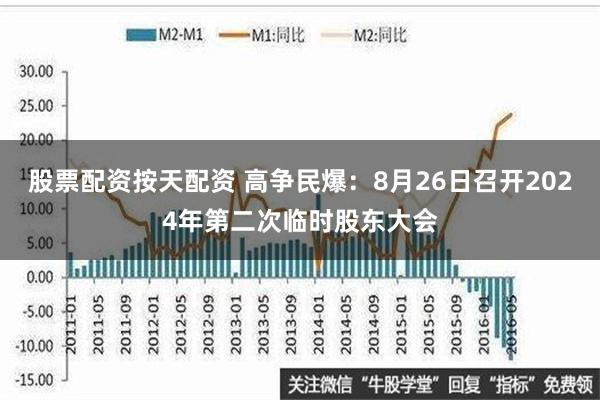 股票配资按天配资 高争民爆：8月26日召开2024年第二次临时股东大会