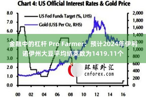 金融中的杠杆 Pro Farmer：预计2024年伊利诺伊州大豆平均结荚数为1419.11个