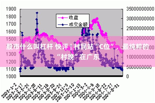 股市什么叫杠杆 快评 | 村民站“C位”，最纯粹的“村晚”在广东